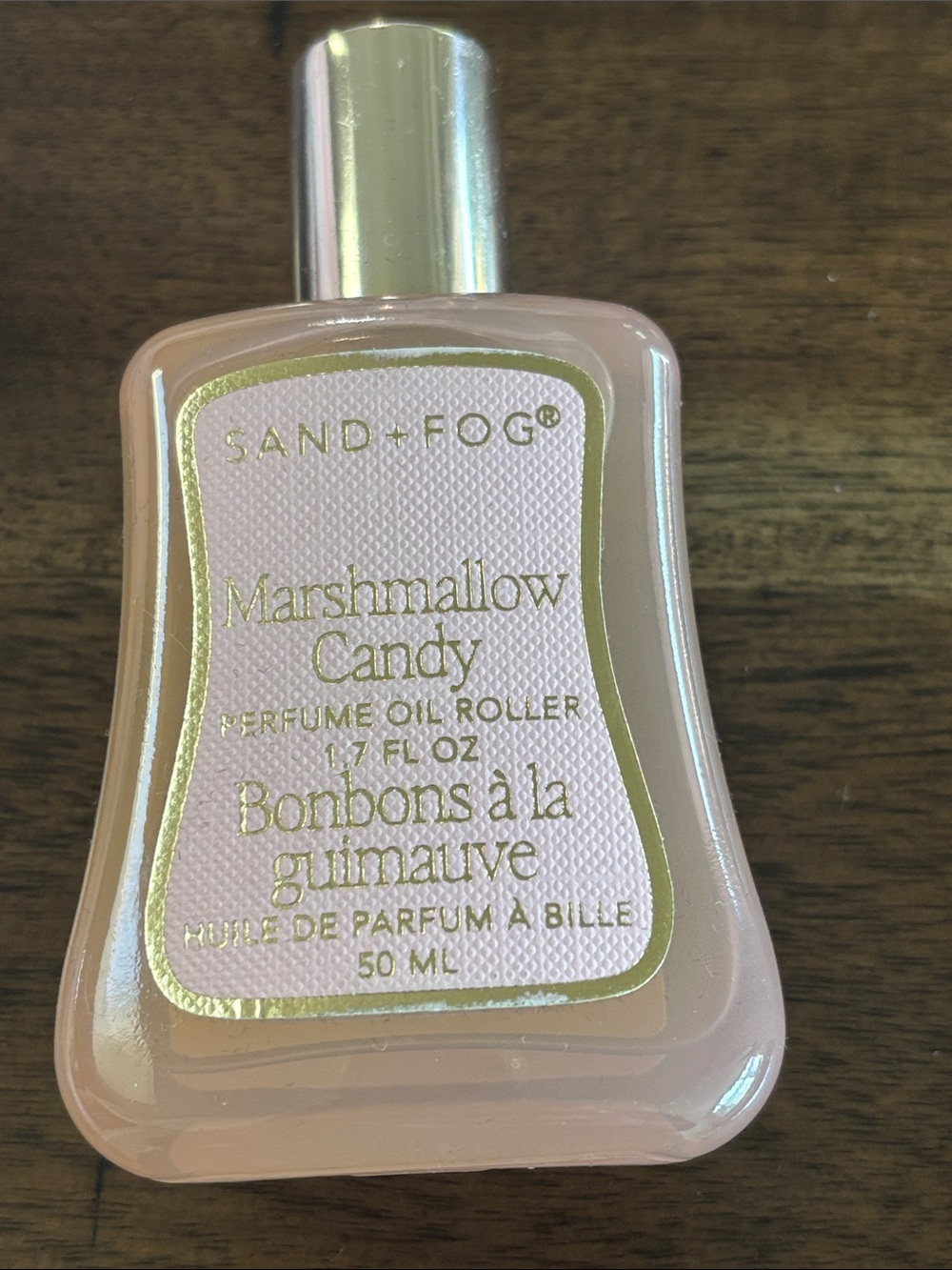 Sand + Fog Marshmallow Candy Perfume Oil Roller - Soft Pink